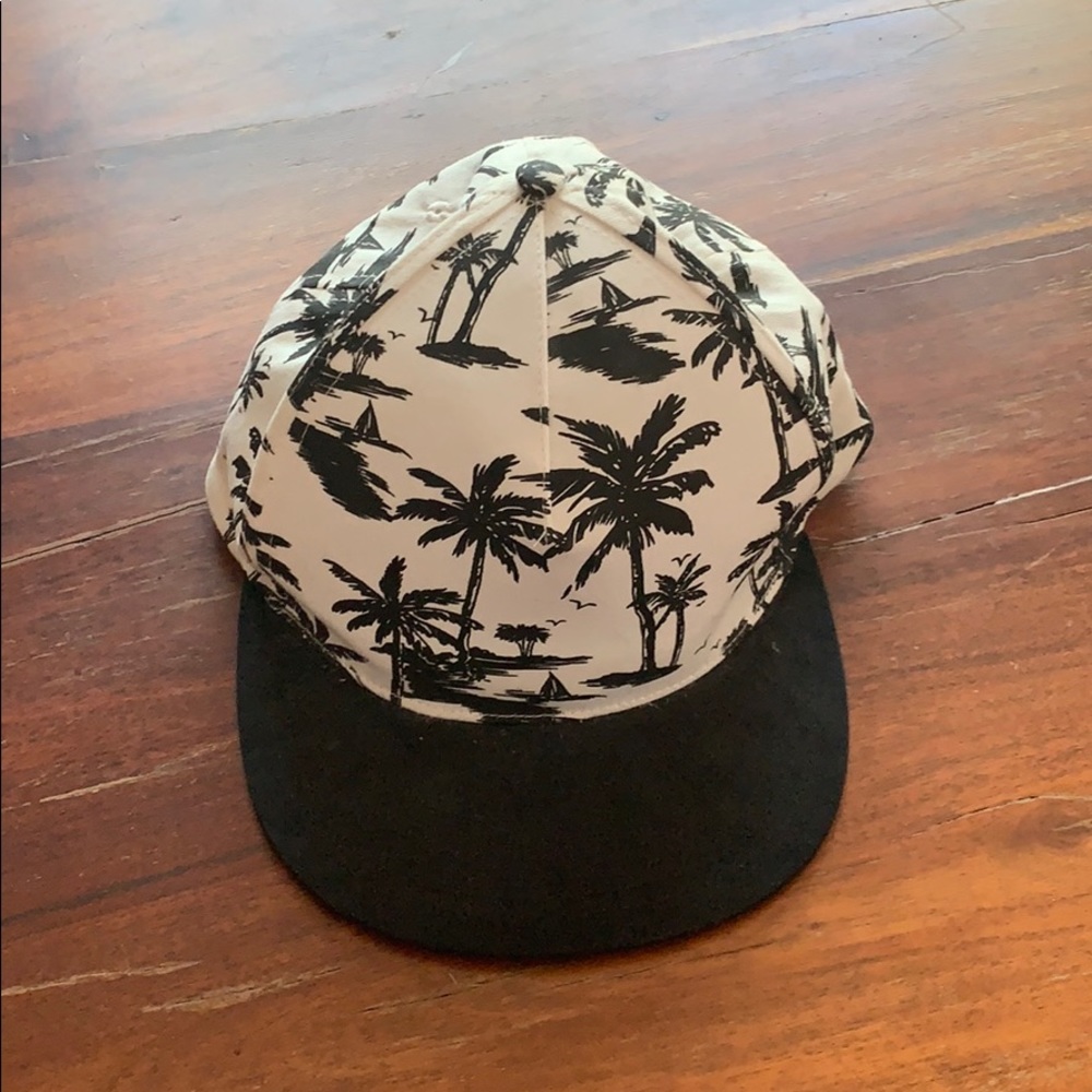 Palm Tree Print Baseball Hat